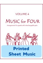Music for Four - Volume 4 - Create Your Own Set of Parts - Printed Sheet Music
